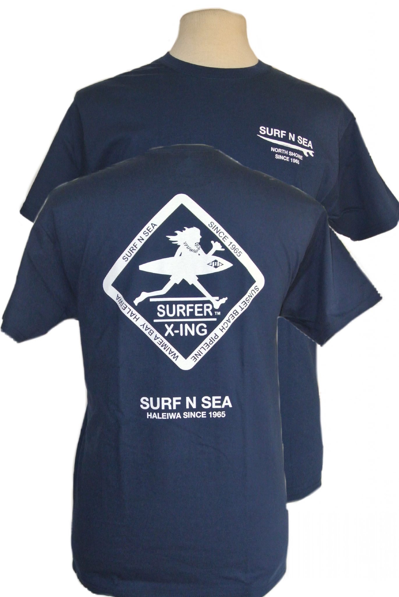 Surf N Sea | SNS SURFER XING LONGBOARD TEE - Surf N Sea